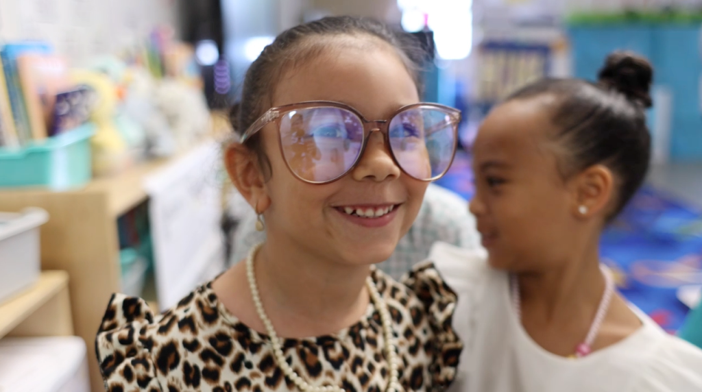 happy kindergarteners